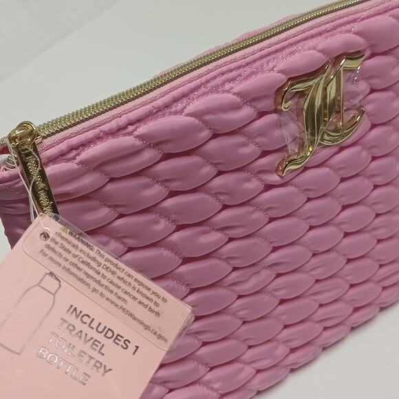Juicy couture| cosmetics bag juicy travel organizer toiletry Makeup bag. NWT. - Picture 4 of 11
